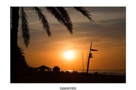 Bonito Y Acoger, A 50 Metros Del Mar Con Wifi Appartement Calafell Buitenkant foto